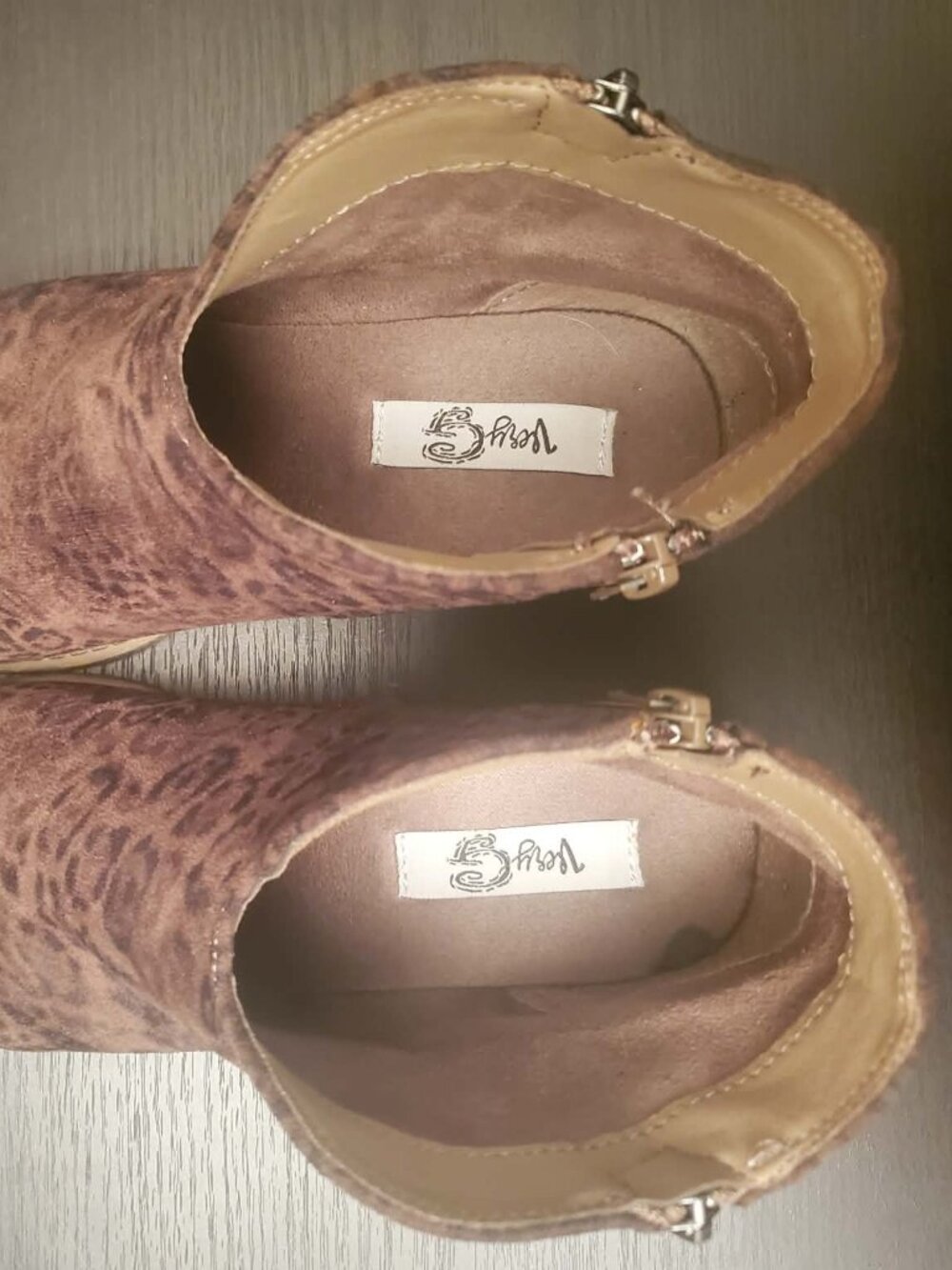 Faded Leopard Booties - Picture 10 of 12
